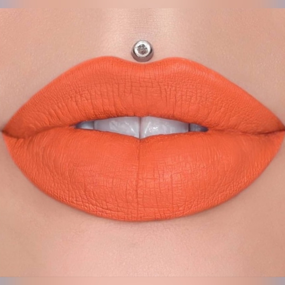 Jeffree Star Tangerine Queen Velour Liquid Lipstick New